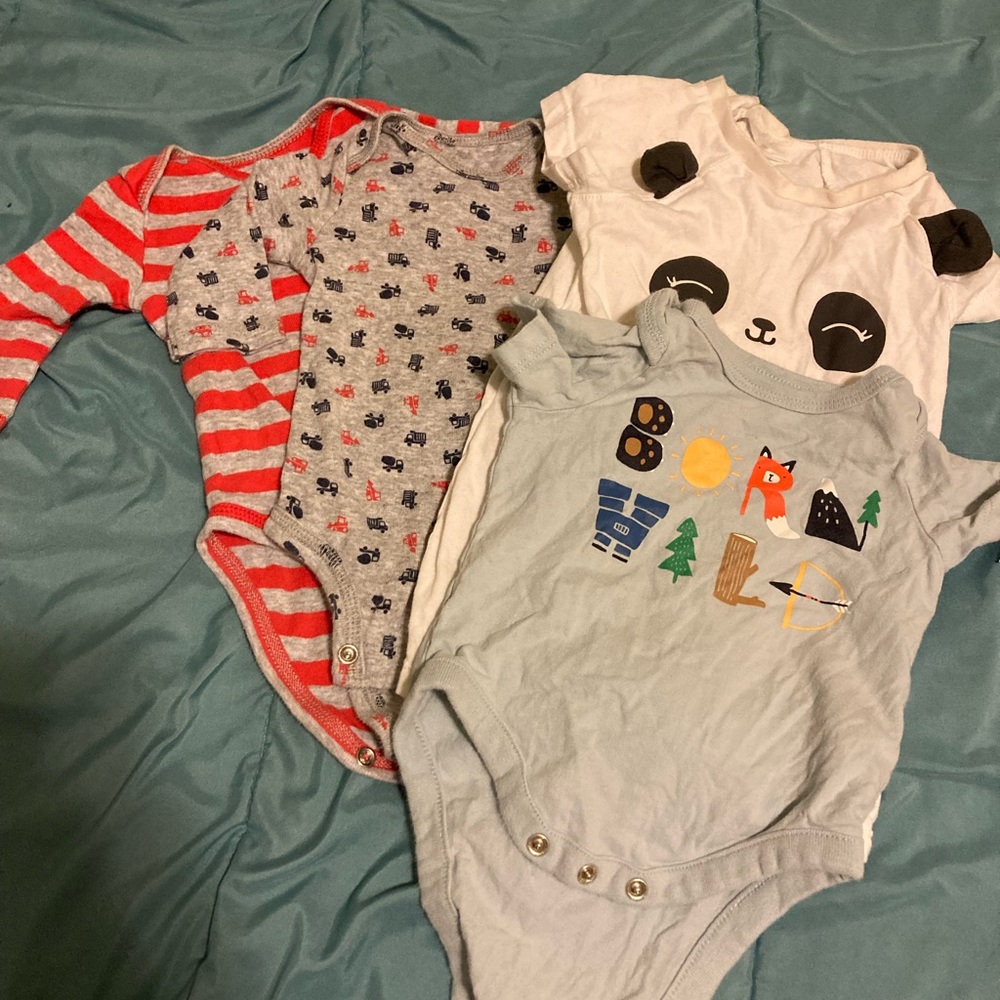 0-3 month onesies